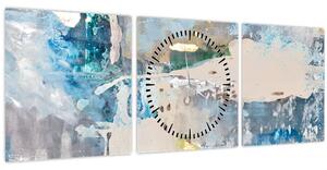 Tablou - Abstract (cu ceas) (90x30 cm)