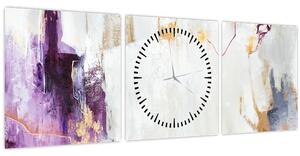 Tablou - Abstract (cu ceas) (90x30 cm)