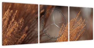 Tablou - Cortaderie (cu ceas) (90x30 cm)