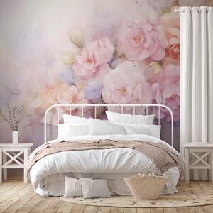 Tapet Flori delicate, Fototapet Flori, w09599 : Uwalls.ro