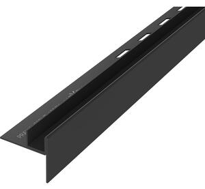 Mexen Line-B șină de scurgere pentru sticlă 120 cm dreapta, neagră - 187004120R