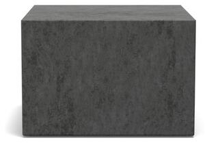 Set 2 piese Masute de cafea Dice, Negru, 40x58x58 cm