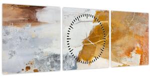 Tablou - Abstract (cu ceas) (90x30 cm)
