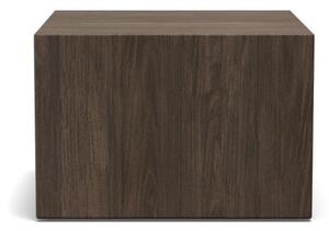 Set 2 piese Masute de cafea Dice, Maro, 40x58x58 cm
