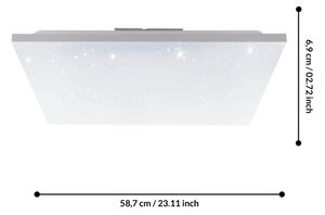 Panou LED aplicat Eglo 75618 CALEMAR-S LED/32W/230V 4000K 60x60 cm