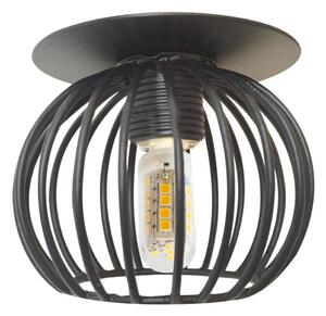 Plafonieră încastrată SK 93 1xG9/40W/230V negru