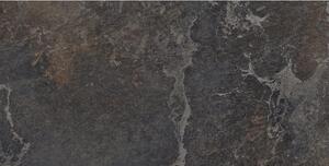 Mexen Blaze Nero gres rectificat glazurat G1, placă de podea și perete 120 x 60 cm, carving - TL420-120-060-01