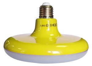 Candelabru LED pe cablu 1xE27/15W/230V 6000K galben
