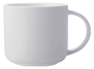 Cană albă din porțelan 450 ml Basic – Maxwell & Williams