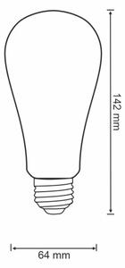 LED Bec dimmabil VINTAGE ST64 E27/5,5W/230V 1800-2700K Wi-fi Tuya