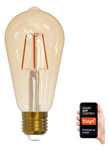 LED Bec dimmabil VINTAGE ST64 E27/5,5W/230V 1800-2700K Wi-fi Tuya