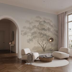 Tapet Copac în ceață, Fototapet Natură, w05477v1 : Uwalls.ro