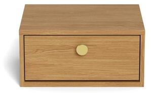 Noptiera Monfort, Natural, 18x40x30 cm