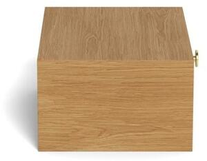 Noptiera Monfort, Natural, 18x40x30 cm