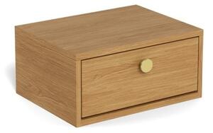 Noptiera Monfort, Natural, 18x40x30 cm