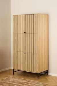 Dulap Albany, Natural, 200x99x60 cm