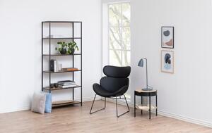 Biblioteca Seaford V2, Natural, 185x77x35 cm