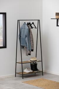 Suport umerase Seaford, Negru, 165x77x37 cm