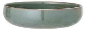 Bol de servire din gresie ceramică Bloomingville Pixie, ø 28,5 cm, verde