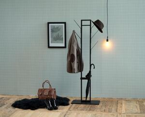Cuier Vinson, Negru, 165x56x28 cm
