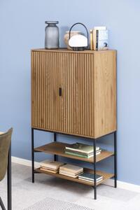 Cabinet Jaipur V1, Natural, 140x80x40 cm