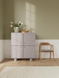 Cabinet Magee, Gri, 120x100x40 cm