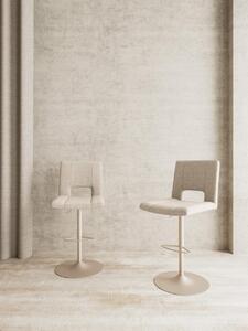 Scaun de bar Sylvia V1, Bej, 115x41.5x52 cm
