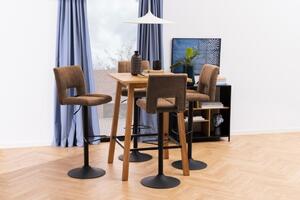 Scaun de bar Sylvia, Maro, 115x41.5x52 cm