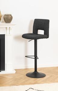 Scaun de bar Sylvia, Gri, 115x41.5x52 cm