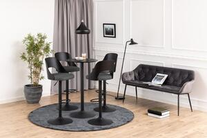 Scaun de bar Lucy, Gri, 113x47x50.5 cm