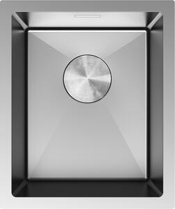 Mexen Trixo chiuvetă de oțel cu 1 compartiment 370 x 440 mm, inox - 6412371000-01