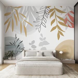 Tapet Vegetație abstractă, Imagini de fundal unice, w05506v1 : Uwalls.ro