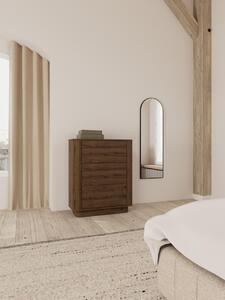 Comoda Atmore, Gri, 107x90x40 cm