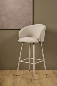 Scaun de bar Eleanor, Bej, 105x54x52 cm