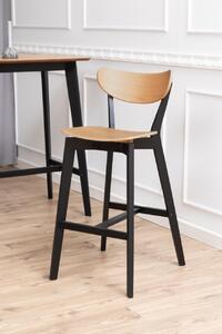 Scaun de bar Roxby, Natural, 105x45x49 cm