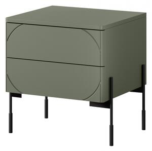Măsuță de noptieră Sonatia 45 - olive