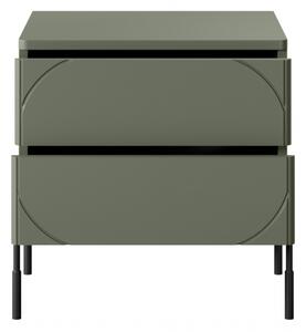 Măsuță de noptieră Sonatia 45 - olive