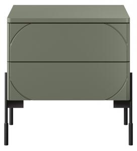 Măsuță de noptieră Sonatia 45 - olive