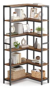 Biblioteca Barnet, Maro rustic, 102x24x175.2 cm