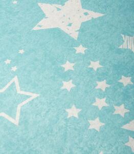 Covor pentru copii Stars, Bleu, 100x160 cm