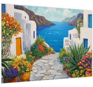 Tablou - Alee grecească (70x50 cm)