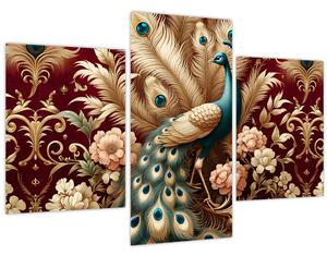 Tablou – Păun elegant (90x60 cm)