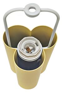 Nordlux - Lampă de masă SANDRO 1xE27/15W/230V galbenă