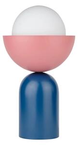 Osram - Lampă de masă DECOR BOWL 1xE14/25W/230V albastru/roz