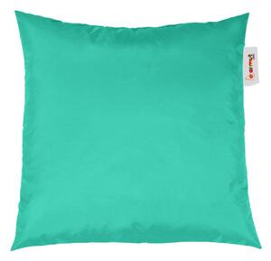 Perna Sezut Cushion Pouf, 40x40 cm, Turquoise
