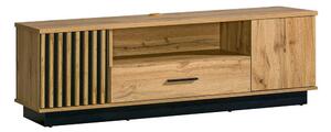 Comodă TV Tenodeu 106Stejar Wotan, Negru, 16x5x4cm