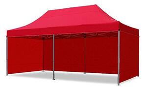 JAKS Cort pavilion profi 3 x 6 m roșu