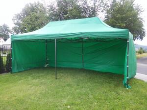 JAKS Cort pavilion profi 3 x 6 m verde