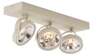 Spotlight modern tavan bej G9 rotund reglabil 3 lumini - Go