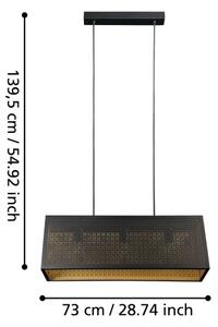 Lustră pe cablu SALLICANO 3xE27/40W/230V Eglo 43559